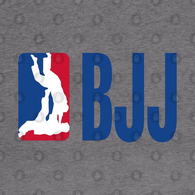 BJJ - Jiu Jitsu NBA logo parody by TopGameBJJ